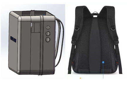 Portable Backpack Mobile Laser Rust Remover Machine Herolaser Cleaning
