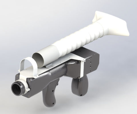 Pollution Free Purple Horn 0.8Mpa Portable Laser Cleaning Machine Black