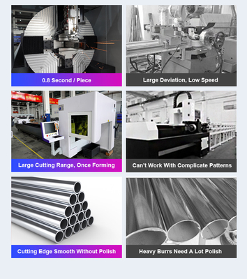 Automatic Uploading Cypcut Control 6M Laser Pipe Cutting Machine