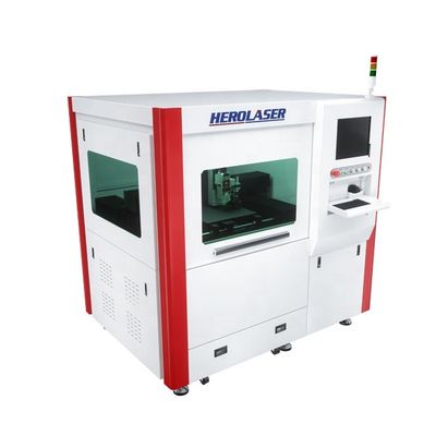 High Precision CNC Fiber Laser Cutting Machine For Glasses Purple Horn