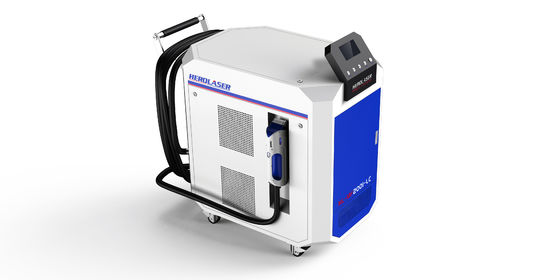 Purple Horn 0.8MPa Handheld Laser Rust Remover , Metal Rust Removal Laser